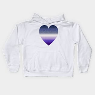 Gradient Butch Pride Heart Kids Hoodie